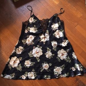Vintage Valentino Intimo Slip Dress with Lace